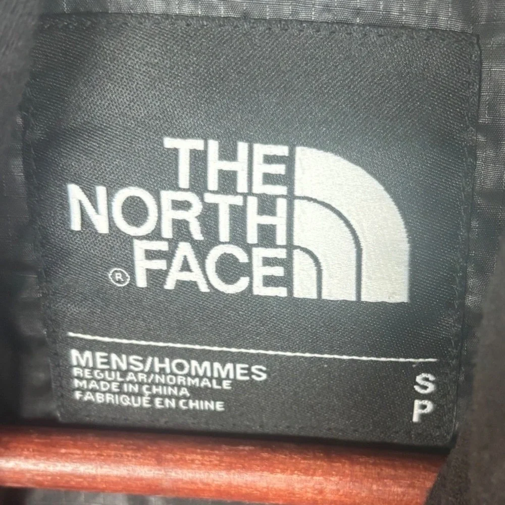 The North Face Mens‎ Small Patricks Point Vest Puffer Grey Insulated Snap Front